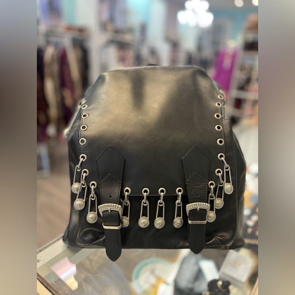 Gianni Versace Safety Pin 1990's backpack